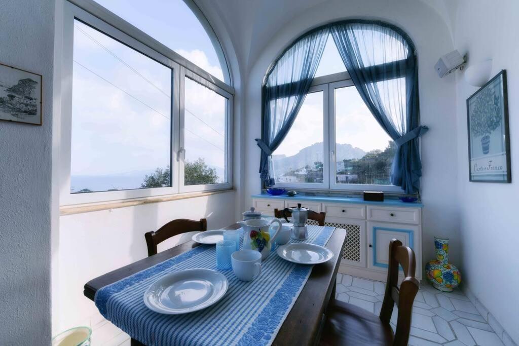 קאפרי Casa Franca Appartamento Vista Mare מראה חיצוני תמונה