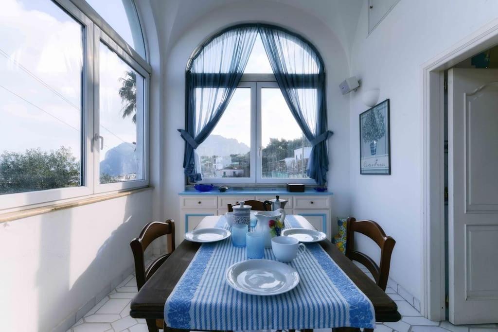 קאפרי Casa Franca Appartamento Vista Mare מראה חיצוני תמונה