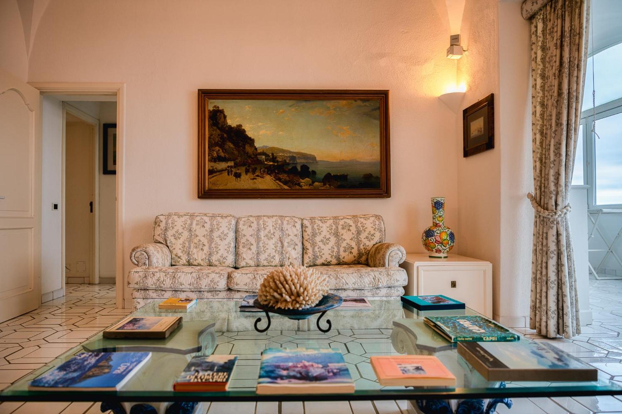 קאפרי Casa Franca Appartamento Vista Mare מראה חיצוני תמונה