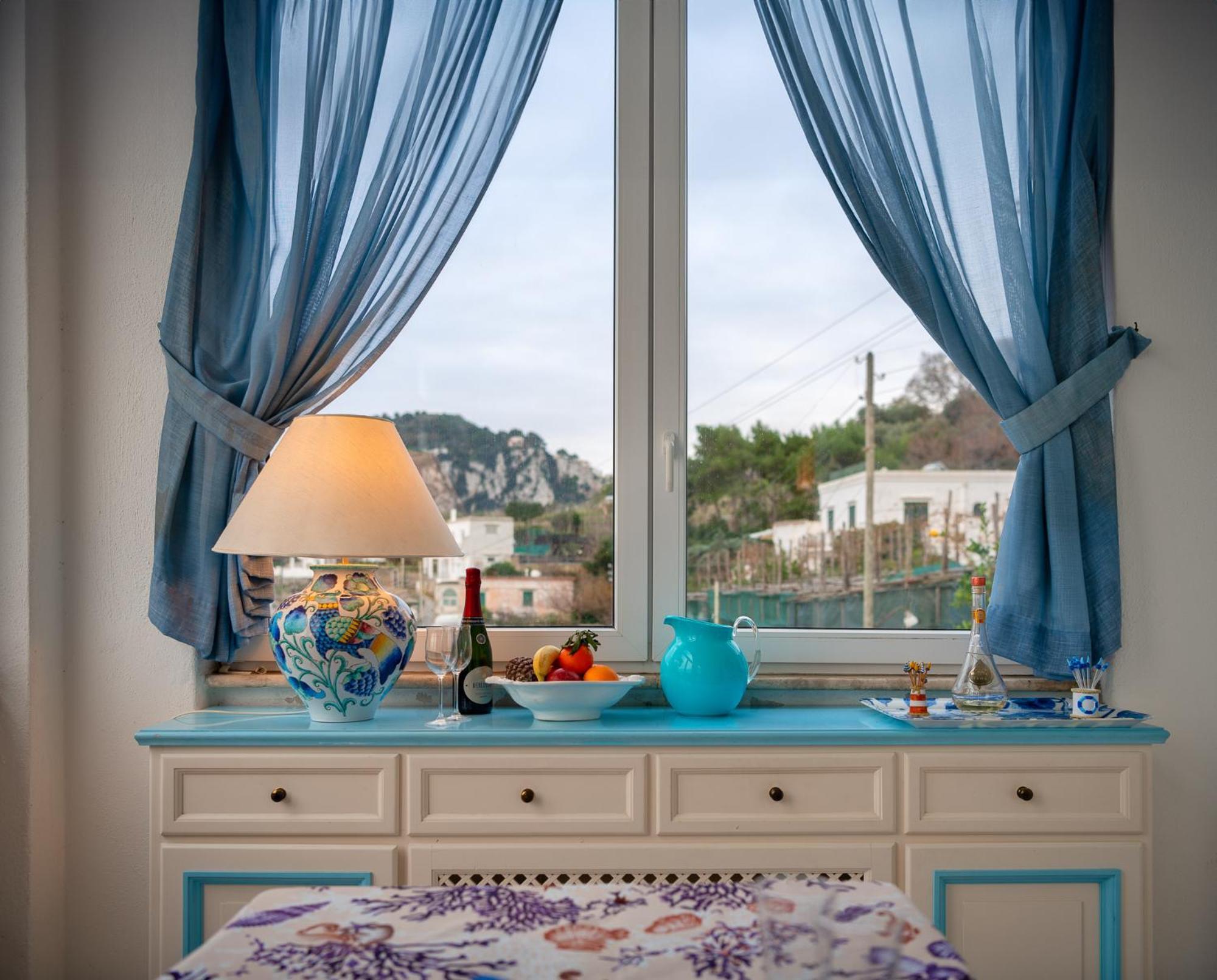 קאפרי Casa Franca Appartamento Vista Mare מראה חיצוני תמונה