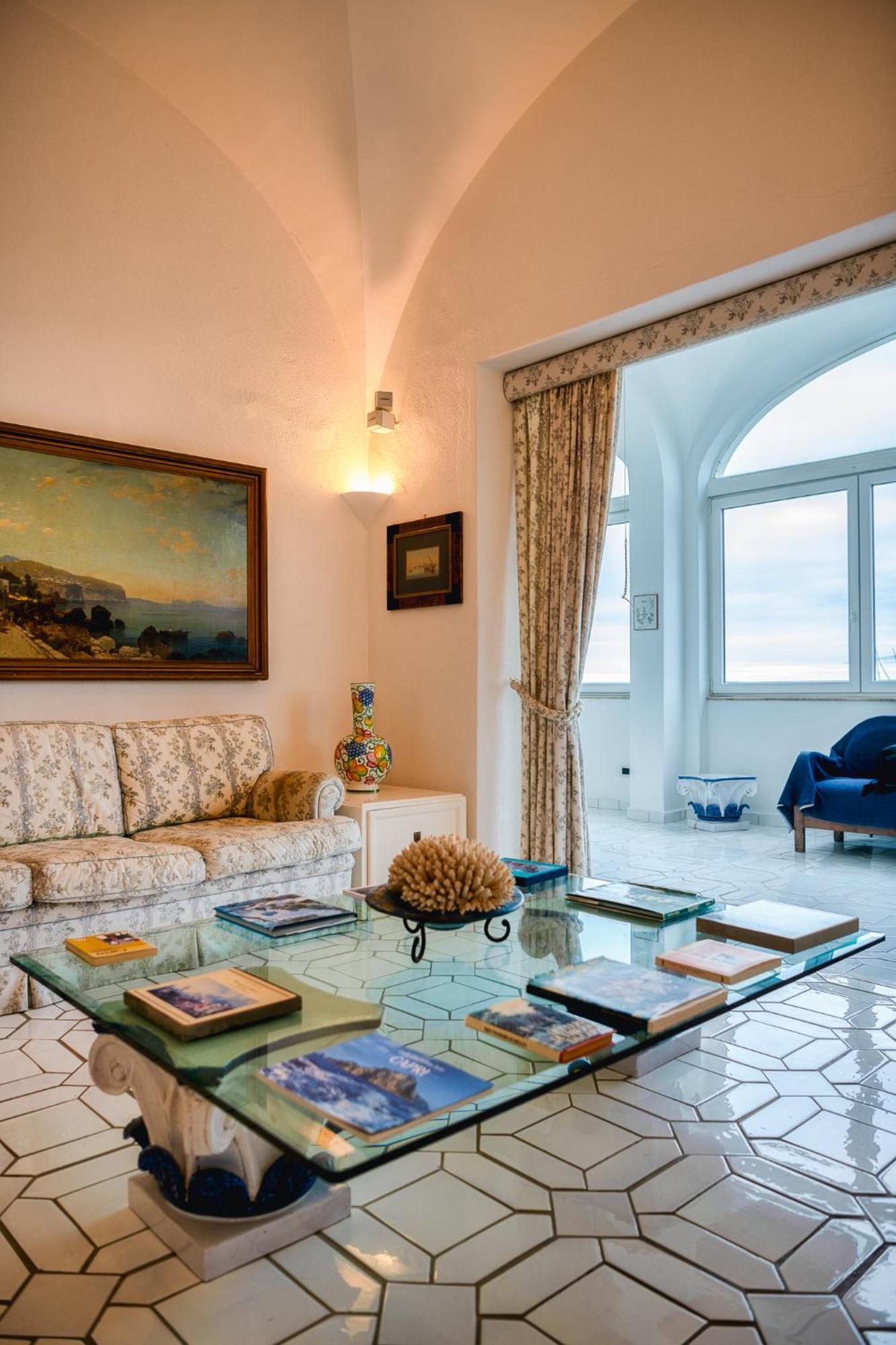 קאפרי Casa Franca Appartamento Vista Mare מראה חיצוני תמונה