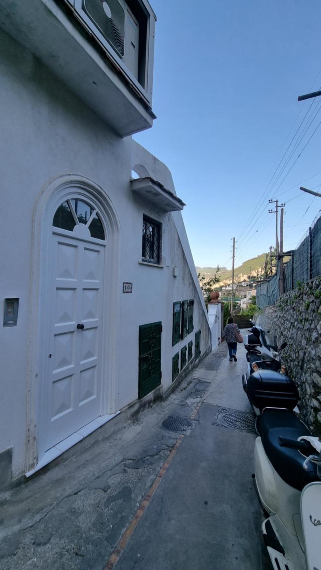 קאפרי Casa Franca Appartamento Vista Mare מראה חיצוני תמונה